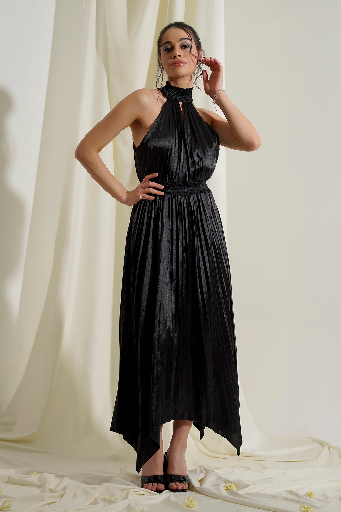 Alivia Satin Maxi Dress PRIZO