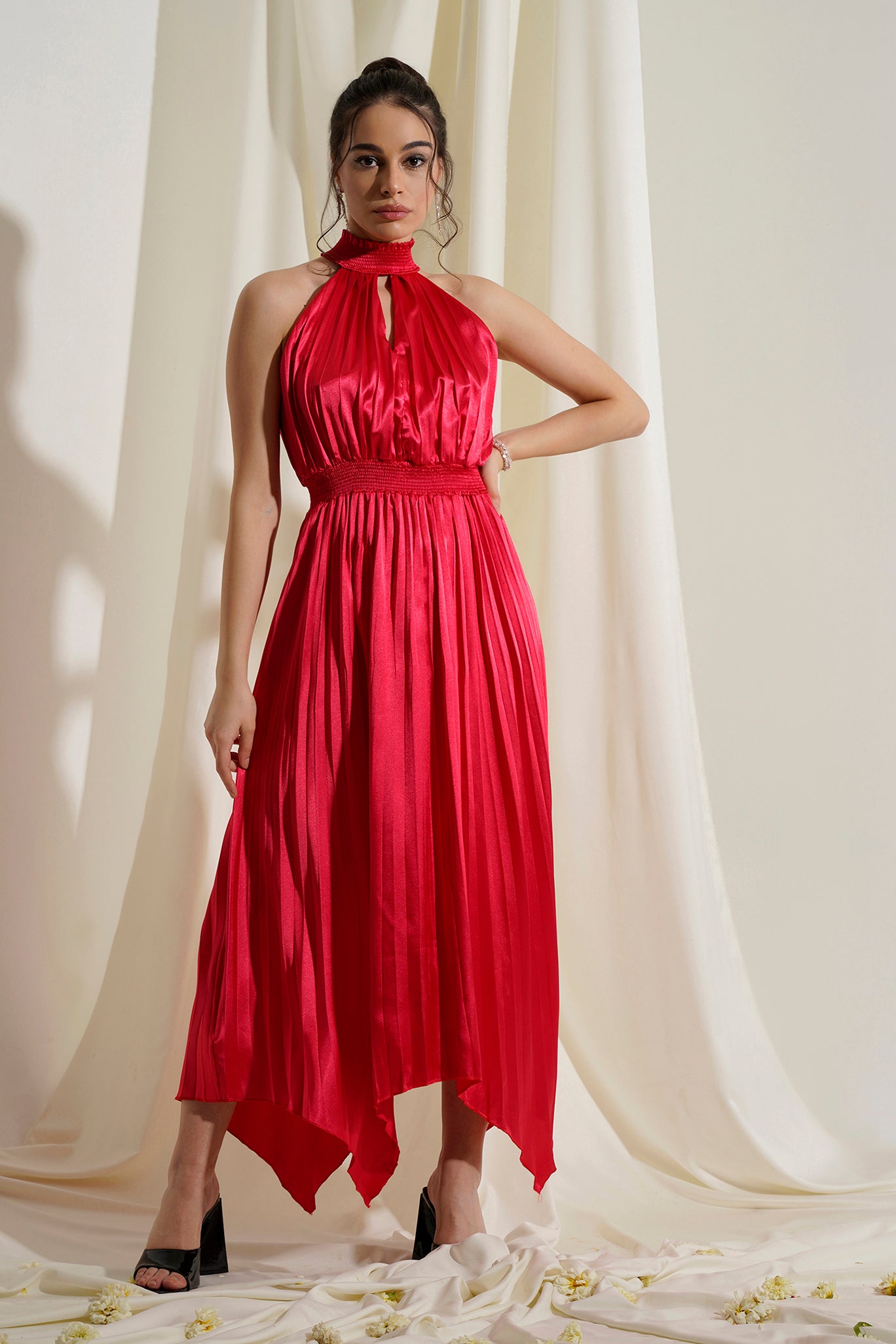 Alivia Satin Maxi Dress PRIZO