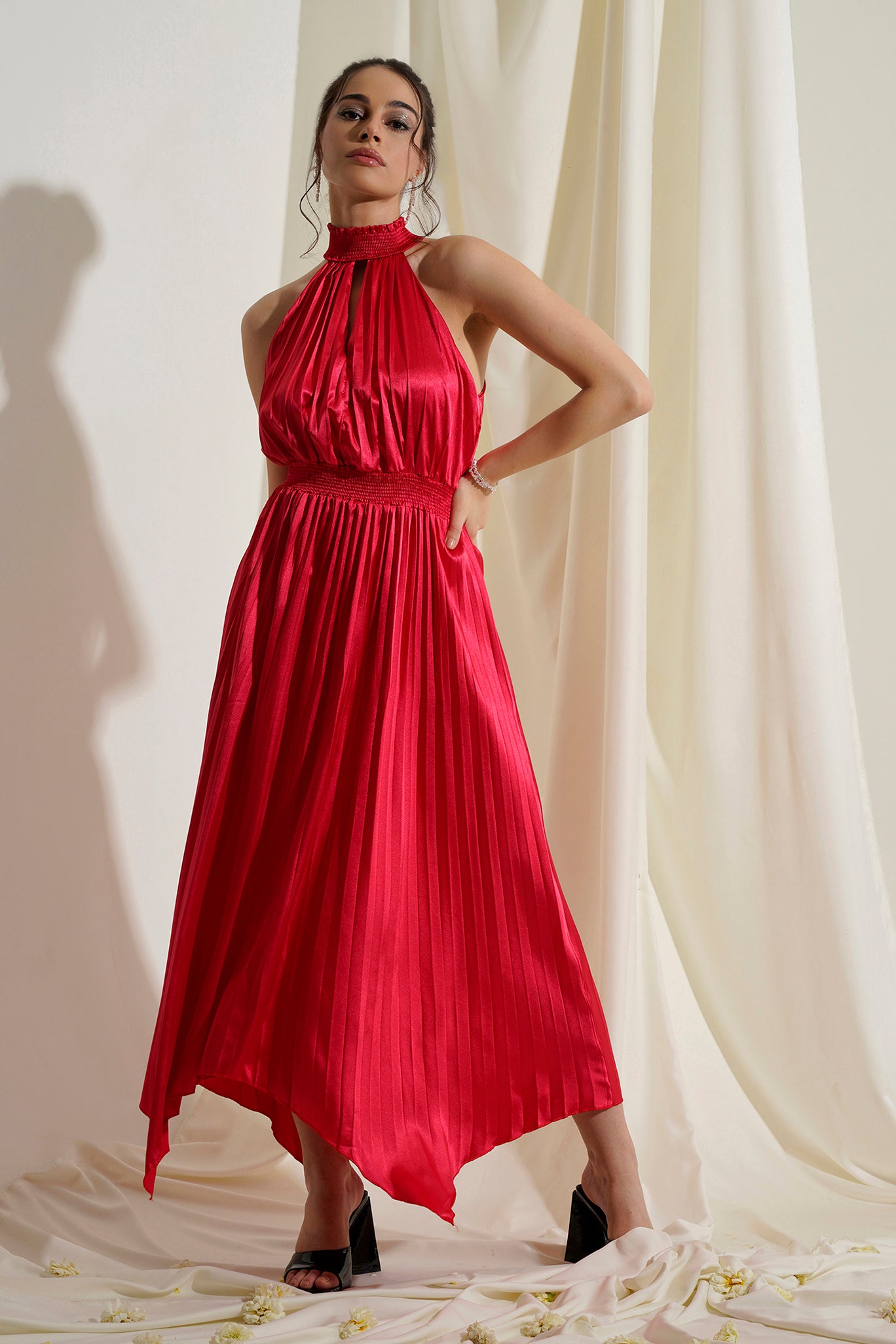 Alivia Satin Maxi Dress PRIZO