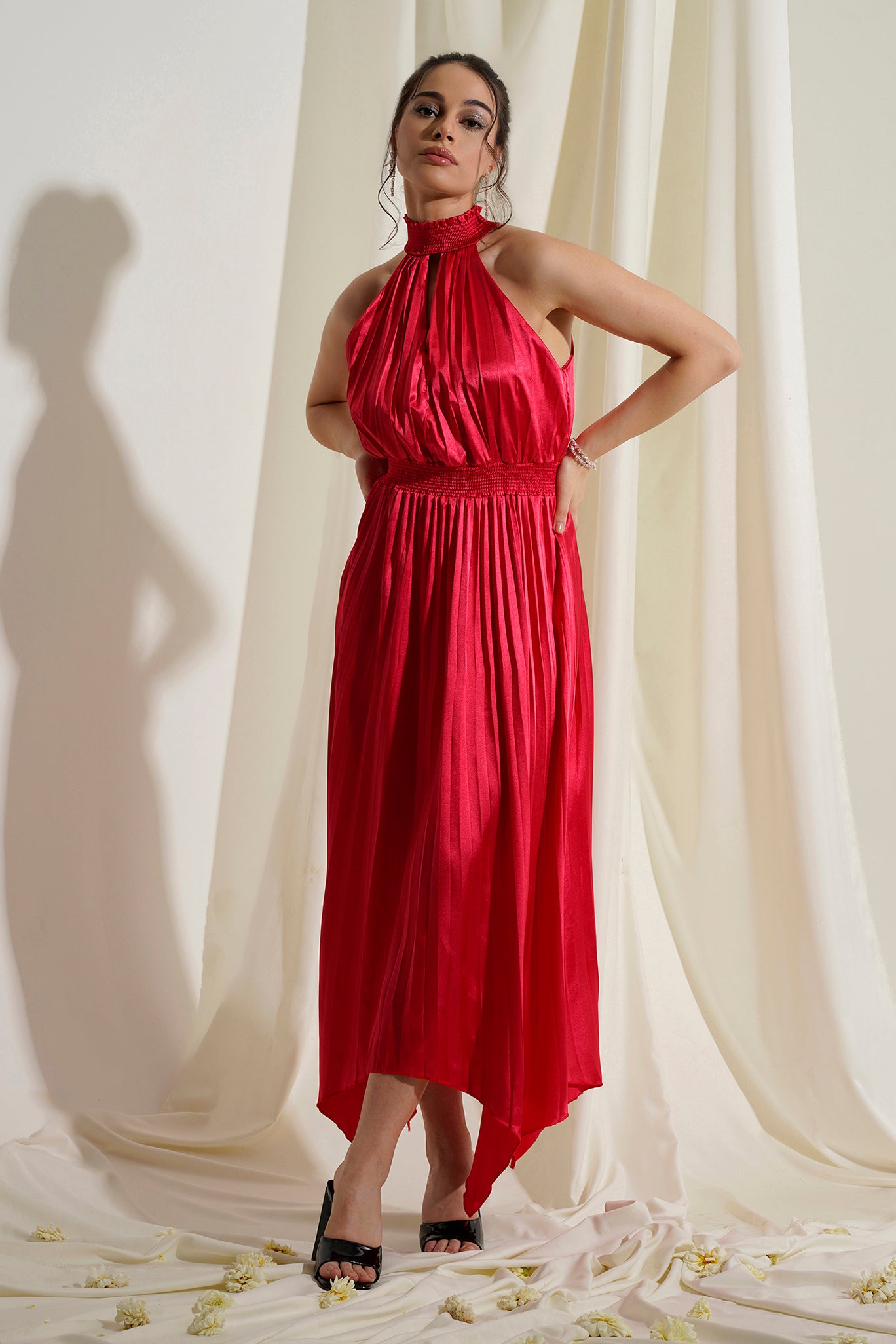 Alivia Satin Maxi Dress PRIZO