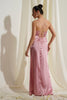 Lauren Satin Slit Maxi Dress PRIZO